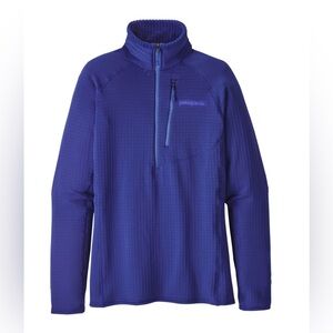 NWOT! Patagonia | R1 Quarter-Zip Pullover | Cobalt Blue | L